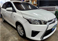 2017年 YARIS 經典+ 白色 四條輪胎剛換新/大保養完使用不到1千公里 安卓大螢幕  第2張縮圖