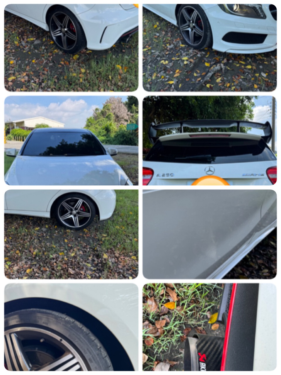 2015年中華賓士A250AMG全車原版件只跑13萬  第6張相片