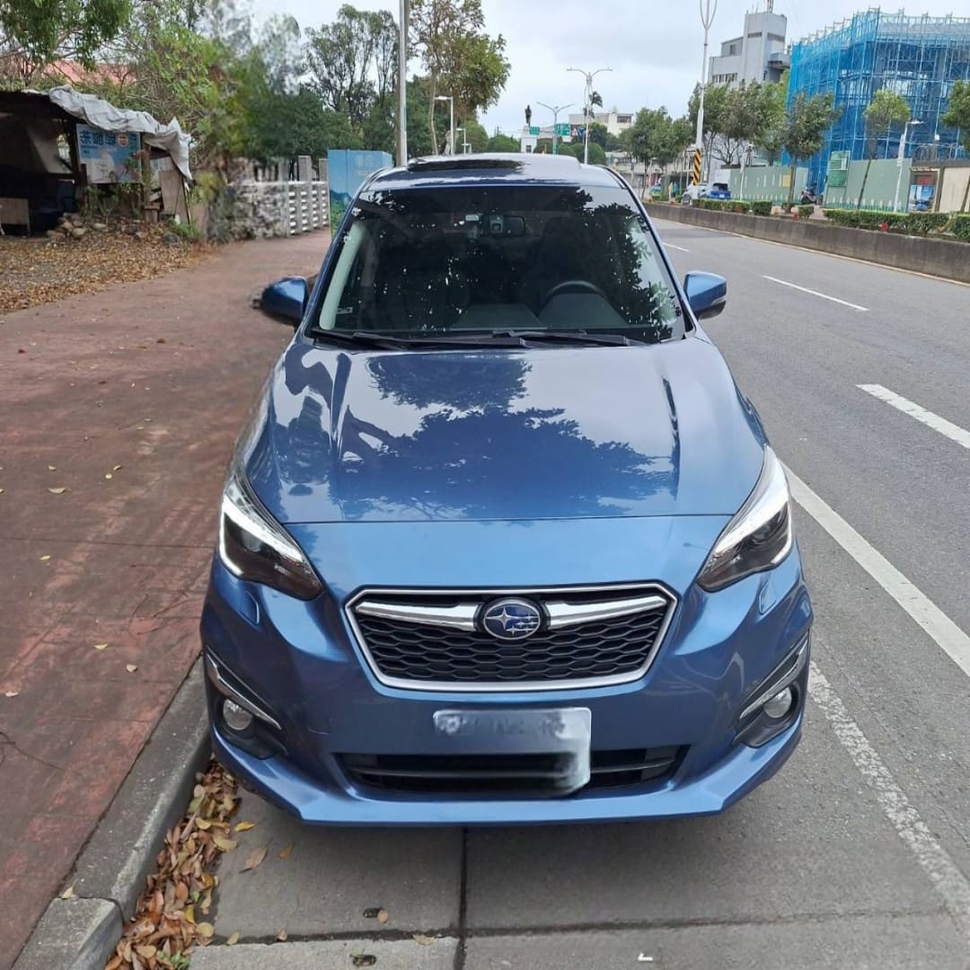2018  Subaru (速霸陸) Impreza 4D 1.6i-S  一手車原廠保養、日本原裝進口 四驅房車、低自備、市面稀少請把握!     第1張相片