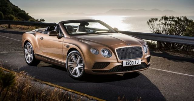 2017 Bentley Continental GT Convertible 6.0 W12  第1張相片