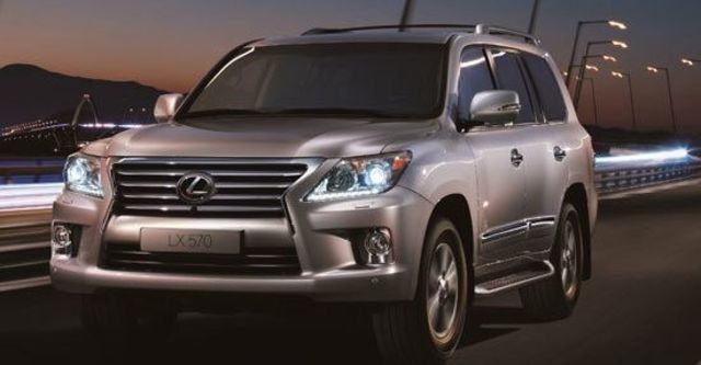 2013 Lexus LX 570車頂置物架版  第8張相片