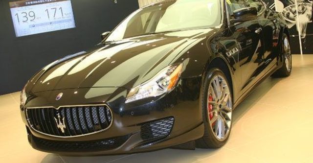 2013 Maserati Quattroporte GTS  第1張相片