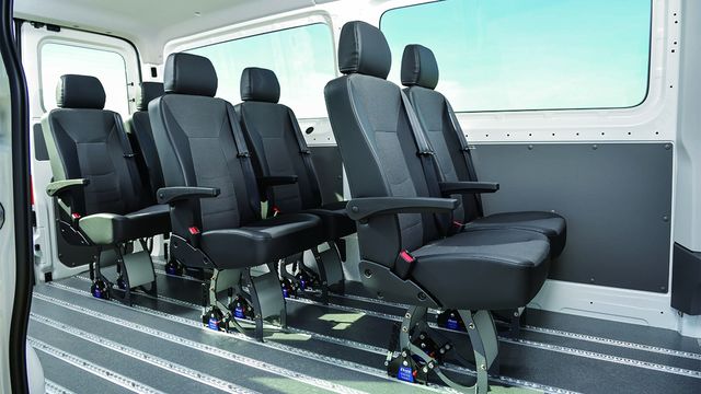 2021 Volkswagen Crafter 中軸平頂九座客車  第5張相片