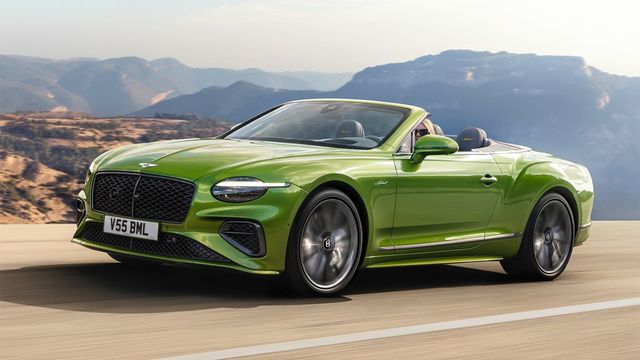 2025 Bentley Continental GT Convertible Speed  第1張相片