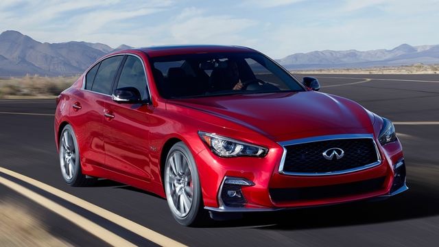 2019 Infiniti Q50 3.5 Hybrid Blue Sport  第1張相片