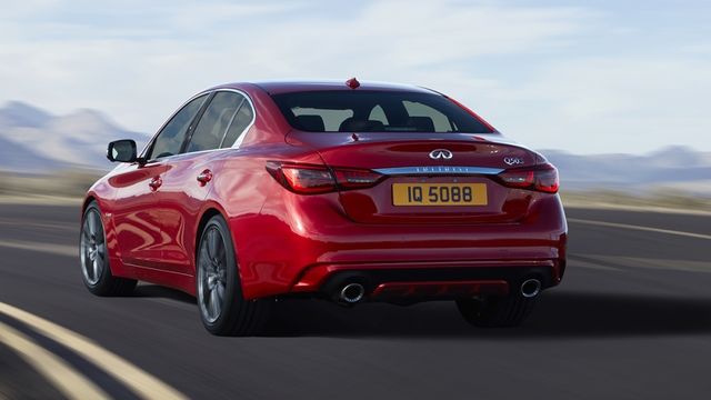 2019 Infiniti Q50 3.5 Hybrid Blue Sport  第4張相片