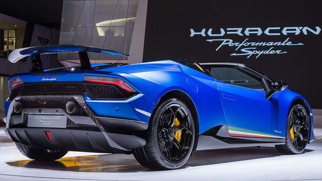 2019 Lamborghini Huracan Spyder Performante  第5張相片