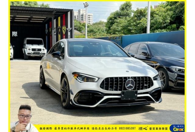 BENZ CLA45 2019年11月 2.0 白 #3957  第2張相片
