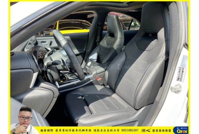 BENZ CLA45 2019年11月 2.0 白 #3957  第5張相片