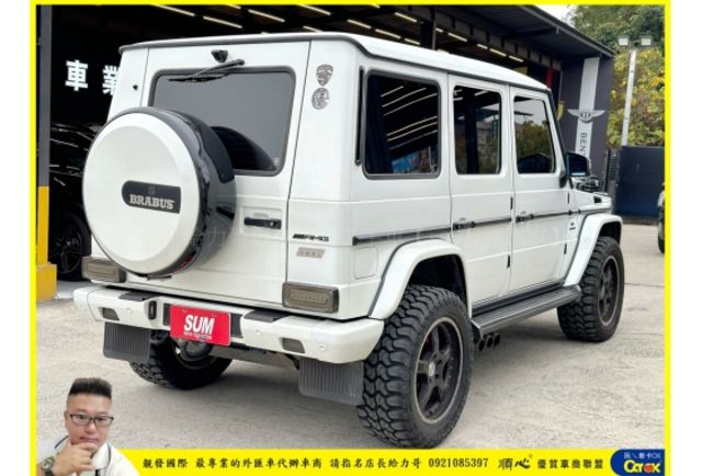 BENZ G63 AMG 2013年 5.5 白 0063  第17張相片