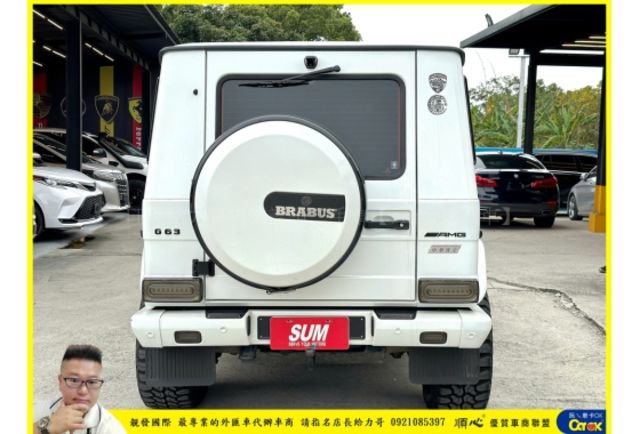 BENZ G63 AMG 2013年 5.5 白 0063  第18張相片