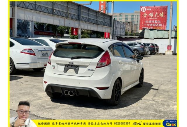 福特 FIESTA 2015年 1.0 白 2772  第3張相片