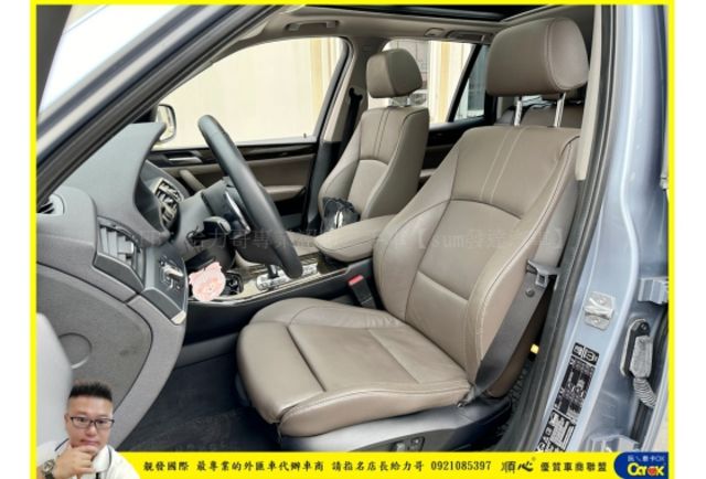 BMW X3 30D 2013年 3.0 藍 3993  第3張相片