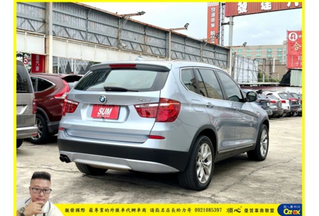 BMW X3 30D 2013年 3.0 藍 3993  第14張相片