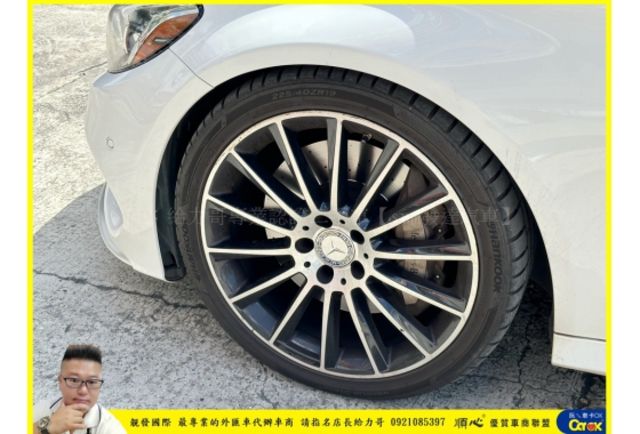BENZ C450 AMG 4MATIC 2016年 3.0 白 6378  第3張相片