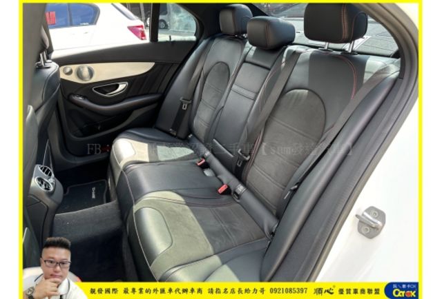 BENZ C450 AMG 4MATIC 2016年 3.0 白 6378  第6張相片