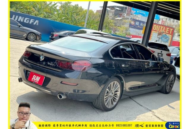 BMW 640GC 2015年 3.0 黑 6369  第2張相片