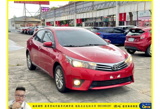 TOYOTA ALTIS 2016年 1.8 紅 3310  第2張相片
