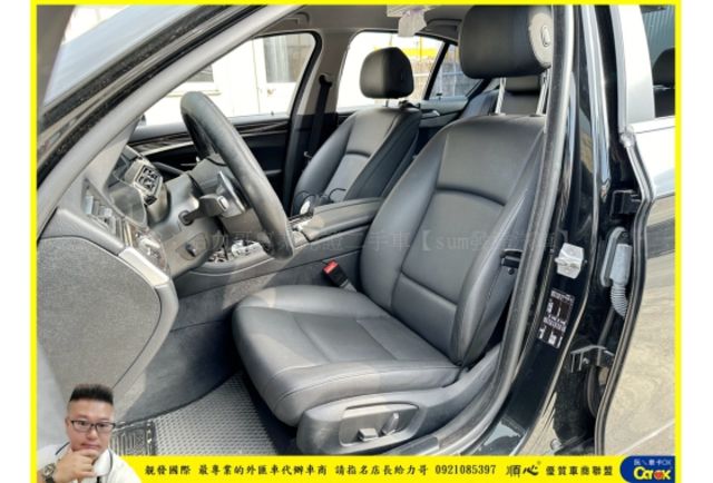 BMW 520D 2016年 2.0 柴油 黑 8626  第6張相片