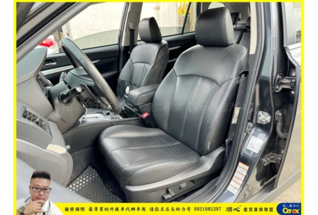 SUBARU OUTBACK AWD 2014年 2.5 深灰 0103  第3張相片