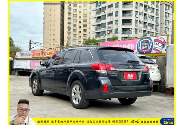 SUBARU OUTBACK AWD 2014年 2.5 深灰 0103  第11張相片