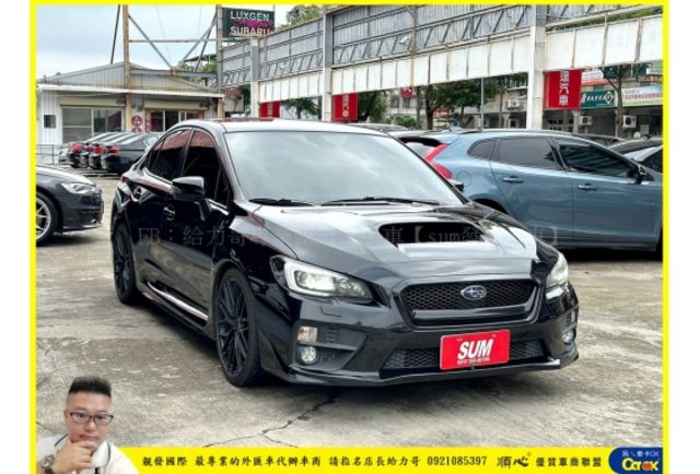 SUBARU WRX AWD 2015年9月 2.0 黑 9867  第2張相片