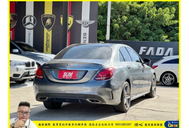 BENZ C300 4MATIC 2016年12月 2.0 灰 5565  第11張相片