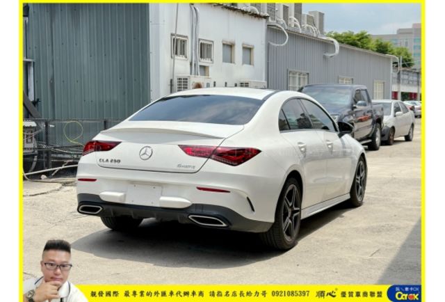 BENZ CLA250 2020年 2.0 白 #8359  第12張相片