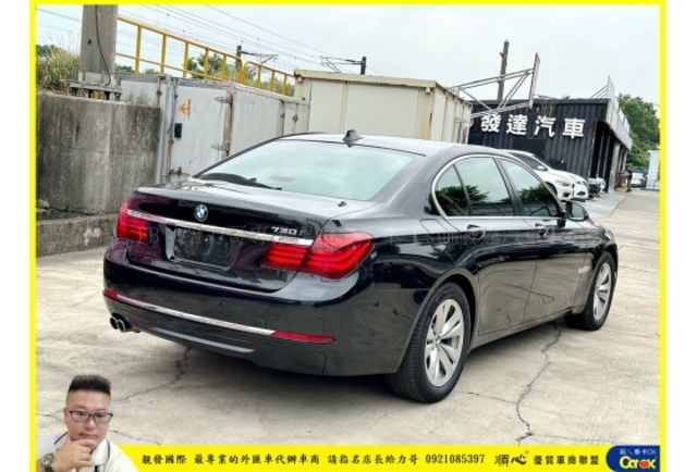BMW 730I 2014年 3.0 黑 1300  第13張相片