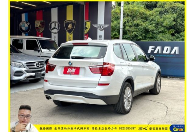 BMW X3 20D 2017年 2.0 白 8260  第8張相片