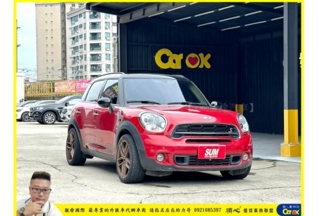 MINI COOPER S COUNTR 2014年 1.6 紅黑 2969  第2張相片