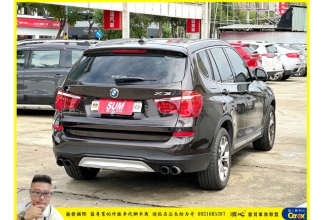 BMW X3 28I 2015年 2.0 棕 1268  第11張相片