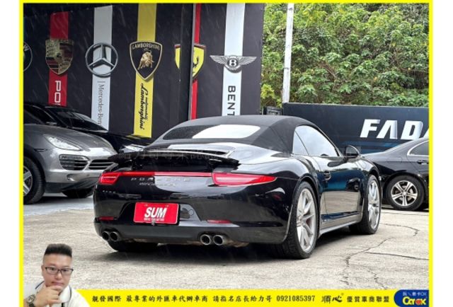 PORSCHE 911 2013年 3.8 黑 8991  第4張相片