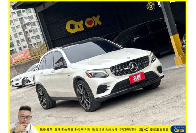 BENZ GLC43 4MATIC 2017年 3.0 白 7233  第2張相片