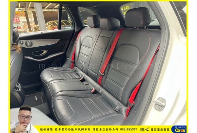 BENZ GLC43 4MATIC 2017年 3.0 白 7233  第6張相片