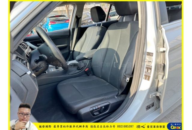 BMW 316I 2015年 1.6 銀 9859  第6張相片