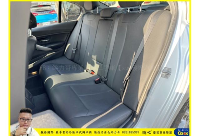 BMW 316I 2015年 1.6 銀 9859  第10張相片