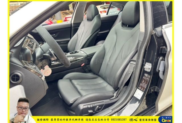 BMW 640GC 2014年 3.0 白黑 2900  第5張相片
