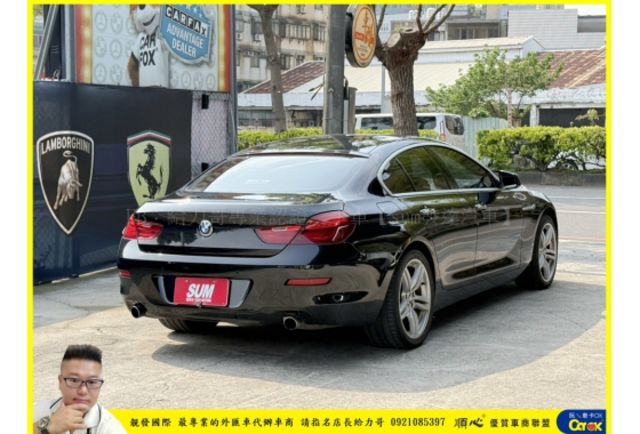 BMW 640GC 2014年 3.0 白黑 2900  第15張相片