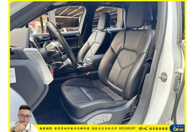 PORSCHE CAYENNE 柴 2016年 3.0 白 0735 順  第7張相片