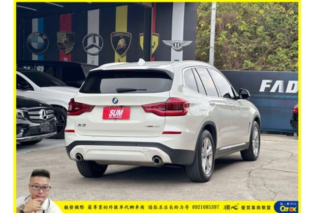 BMW X3 20I 2019年 2.0 白 0850  第3張相片