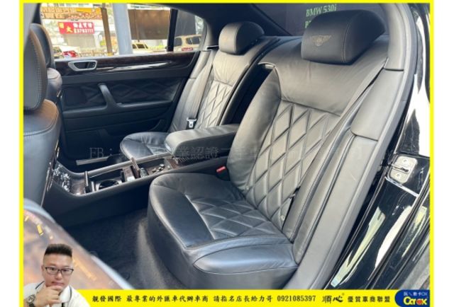 賓利 CONTINENTAL FLYING SPUR 2007年 6.0 黑  第5張相片