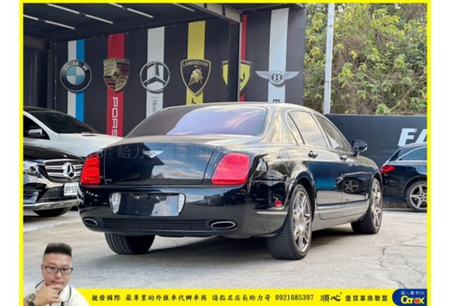 賓利 CONTINENTAL FLYING SPUR 2007年 6.0 黑  第14張相片