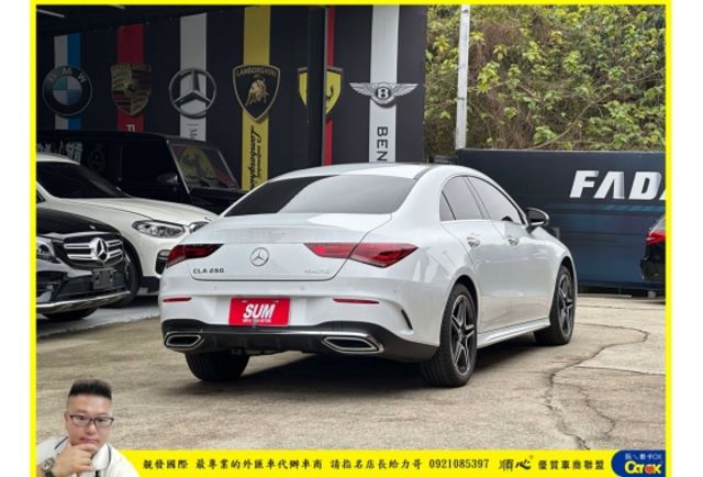 BENZ CLA250 2020年 2.0 白 0623  第13張相片