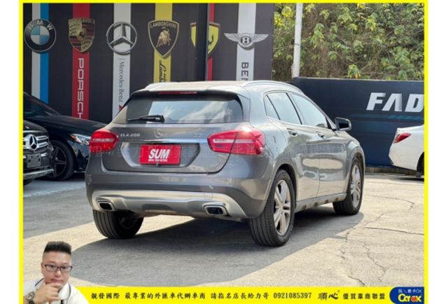 BENZ GLA200 CDI 2015年 2.1 深灰 6833  第10張相片