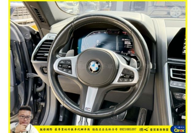 BMW 840I GC 2020年 3.0 黑 7791  第11張相片