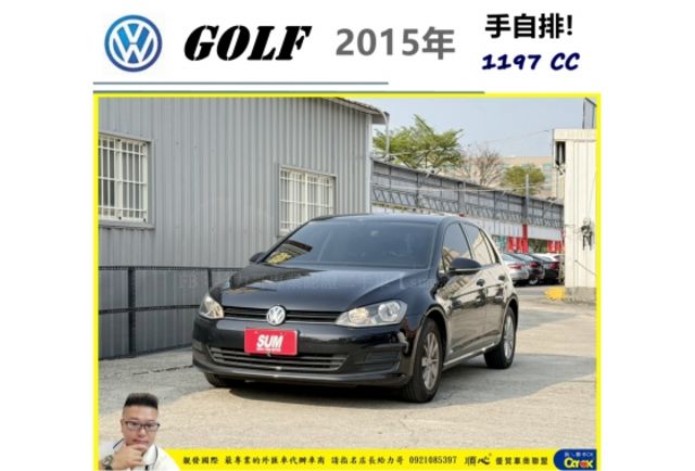 福斯 GOLF 2015年 1.2 黑 2879  第1張相片