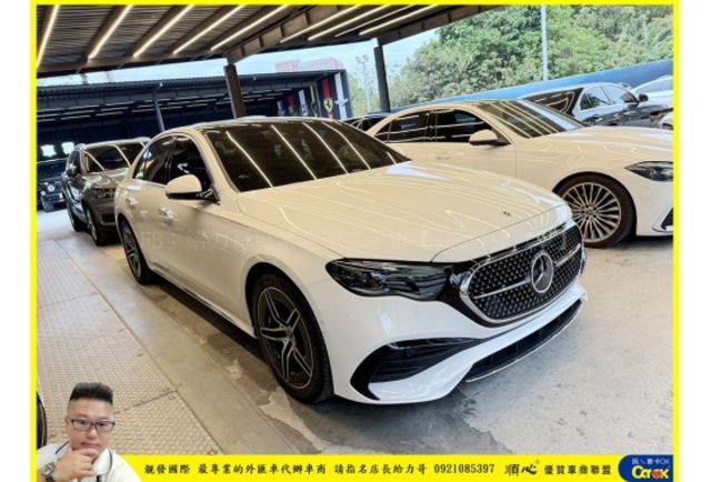 BENZ E300 2024年1月 2.0 白 #1088  第2張相片