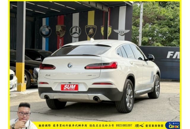 BMW X4 20I 2018年10月 2.0 白 1557  第2張相片