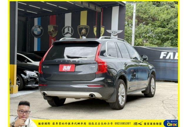 VOLVO XC90 AWD 2018年 2.0 灰 0169  第12張相片